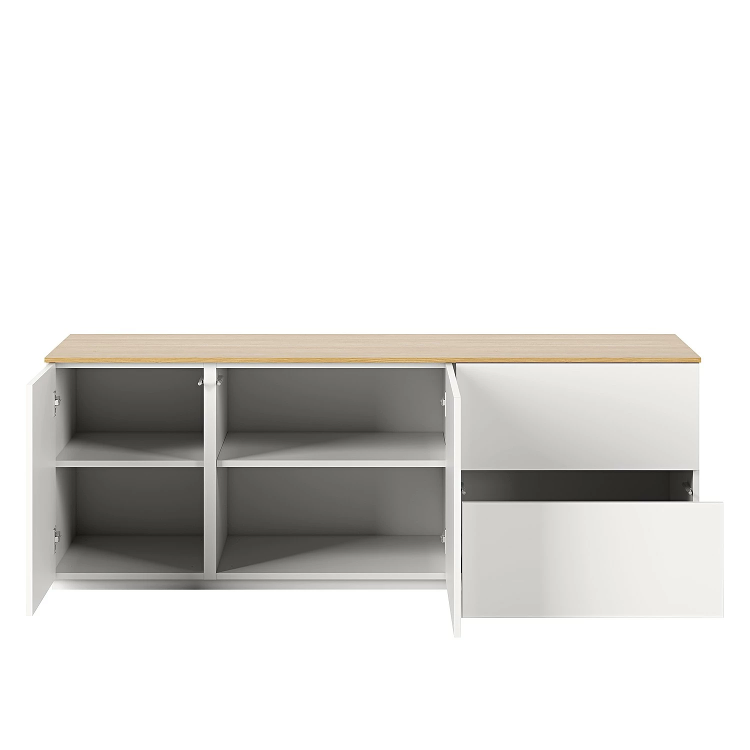 Temahome Sideboard Join I - Eiche / Weiß 7 Temahome Sideboard Join I - Eiche / Weiß – Bild 5
