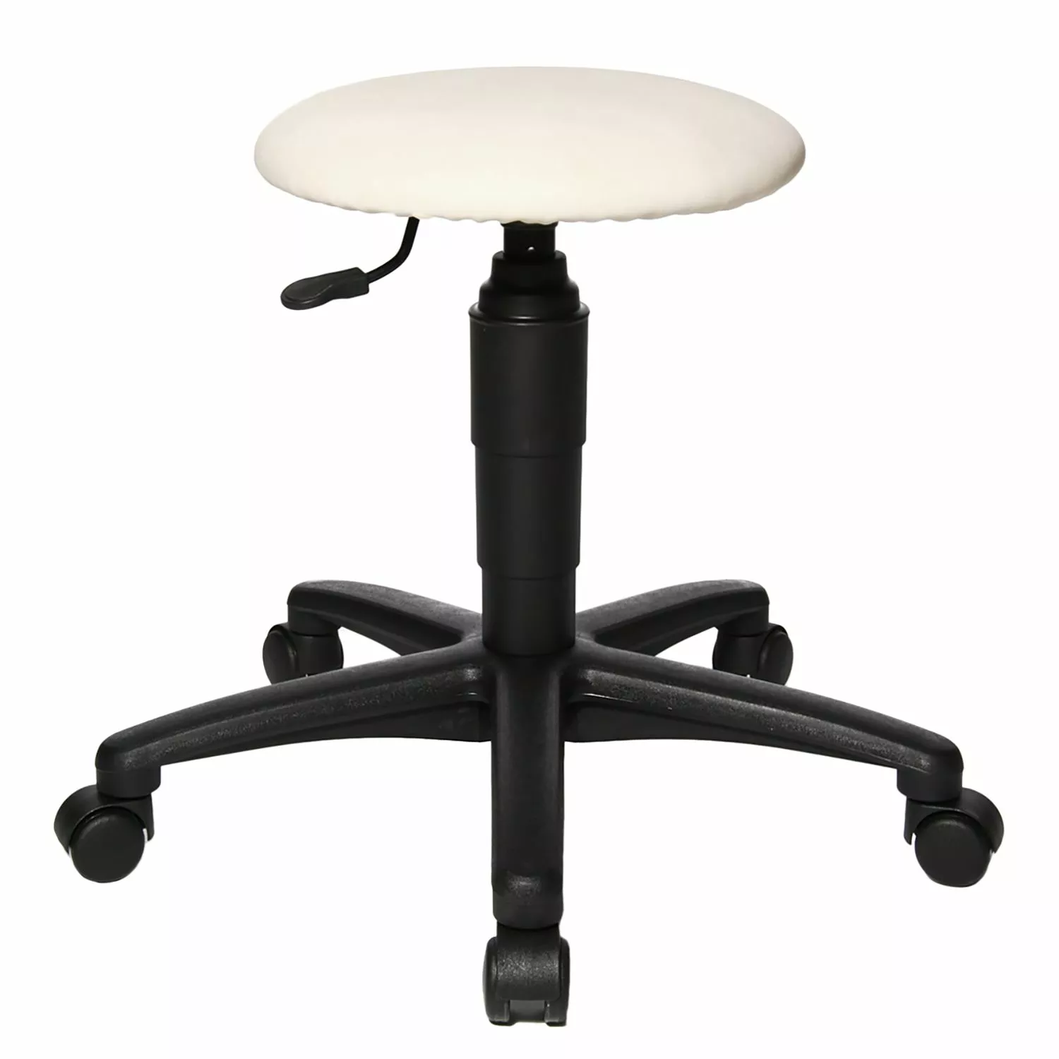 Topstar Bürohocker Tec 60 - Kunstleder - Schwarz - Weiß 3 Topstar Bürohocker Tec 60 - Kunstleder - Schwarz - Weiß