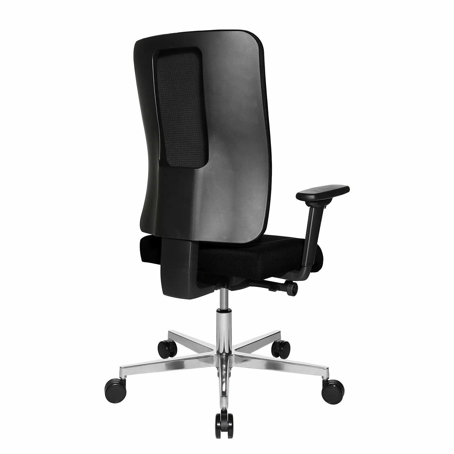 Topstar Bürodrehstuhl Open X Deluxe II - Webstoff / Aluminium - Schwarz / Chrom 7 Topstar Bürodrehstuhl Open X Deluxe II - Webstoff / Aluminium - Schwarz / Chrom – Bild 5