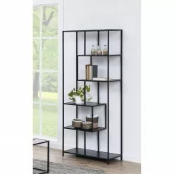 Red Living Regal Coogee I - Schwarz - Höhe: 185 cm 13 Red Living Regal Coogee I - Schwarz - Höhe: 185 cm -Buromobel Verkaufe 1000174114 220215 022 MOOD DETAILS P000000001000174114 mood