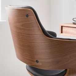 Studio Copenhagen Bürodrehstuhl Elzito - Kunstleder / Stahl - Schwarz / Chrom -Buromobel Verkaufe 1000176721 190614 12071800112 GALLERYIMAGES P000000001000176721