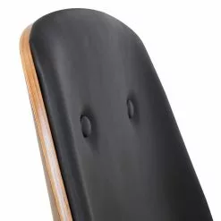 Mørteens Bürodrehstuhl Ganalu II - Kunstleder / Metall - Schwarz / Walnuss -Buromobel Verkaufe 1000176723 190614 12071900126 GALLERYIMAGES P000000001000176723