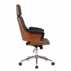 Studio Copenhagen Chefsessel Zevia - Schwarz / Walnuss -Buromobel Verkaufe 1000176736 190614 12073100212 GALLERYIMAGES P000000001000176736