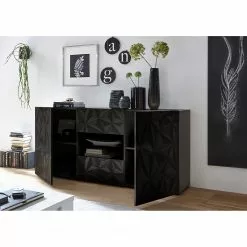 LC Spa Sideboard Prisma II - Hochglanz Anthrazit -Buromobel Verkaufe 1000177660 201029 08322200237 MOOD DETAILS P000000001000177660 mood