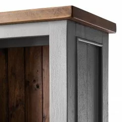 Maison Belfort Bücherregal Balignton II - Kiefer massiv - Grau / Kiefer -Buromobel Verkaufe 1000177769 211116 12502700201 DETAILS P000000001000177769