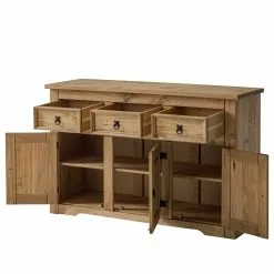 Maison Belfort Sideboard Finca Rustica - Kiefer massiv - Kiefer Natur -Buromobel Verkaufe 1000178001 200212 13140800005 DETAILS P000000001000178001