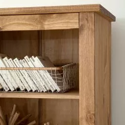 Maison Belfort Bücherregal Finca Rustica - Kiefer massiv - Kiefer Natur -Buromobel Verkaufe 1000178022 200511 14243500004 DETAILS P000000001000178022