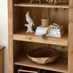 Maison Belfort Bücherregal Finca Rustica - Kiefer massiv - Kiefer Natur -Buromobel Verkaufe 1000178022 200511 14243600005 DETAILS P000000001000178022