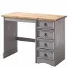 Maison Belfort Schreibtisch Finca Rustica II - Kiefer massiv - Kiefer Grau -Buromobel Verkaufe 1000178064 200422 06412400046 IMAGE P000000001000178064