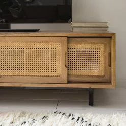 Ars manufacti TV-Lowboard Vina - Mango massiv / Wiener Geflecht - Mango / Schwarz 28 Ars manufacti TV-Lowboard Vina - Mango massiv / Wiener Geflecht - Mango / Schwarz -Buromobel Verkaufe 1000178070 200320 14034600005 DETAILS P000000001000178070