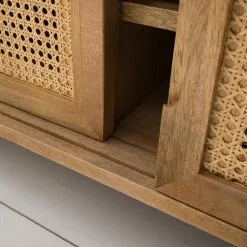 Ars manufacti TV-Lowboard Vina - Mango massiv / Wiener Geflecht - Mango / Schwarz 29 Ars manufacti TV-Lowboard Vina - Mango massiv / Wiener Geflecht - Mango / Schwarz -Buromobel Verkaufe 1000178070 200320 14034600006 DETAILS P000000001000178070