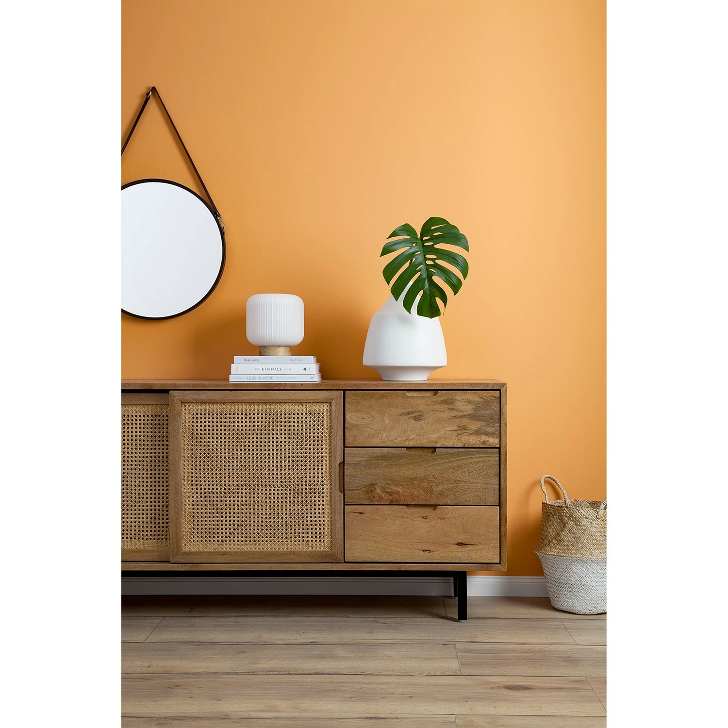 Ars manufacti Sideboard Vina I - Mango massiv / Wiener Geflecht - Mango / Schwarz 14 Ars manufacti Sideboard Vina I - Mango massiv / Wiener Geflecht - Mango / Schwarz – Bild 12