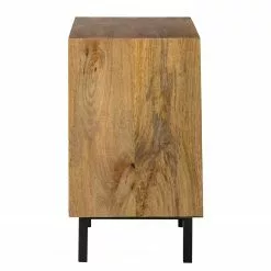 Ars manufacti Kommode Vina I - Mango massiv / Wiener Geflecht - Mango / Schwarz -Buromobel Verkaufe 1000178079 200225 13061300023 DETAILS P000000001000178079