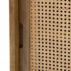 Ars manufacti Kommode Vina II - Mango massiv / Wiener Geflecht - Mango / Schwarz -Buromobel Verkaufe 1000178080 200323 13584700027 DETAILS P000000001000178080