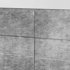 LC Spa Sideboard Easy III - Hochglanz Weiß / Beton Dekor -Buromobel Verkaufe 1000178268 201029 08543000596 DETAILS P000000001000178268