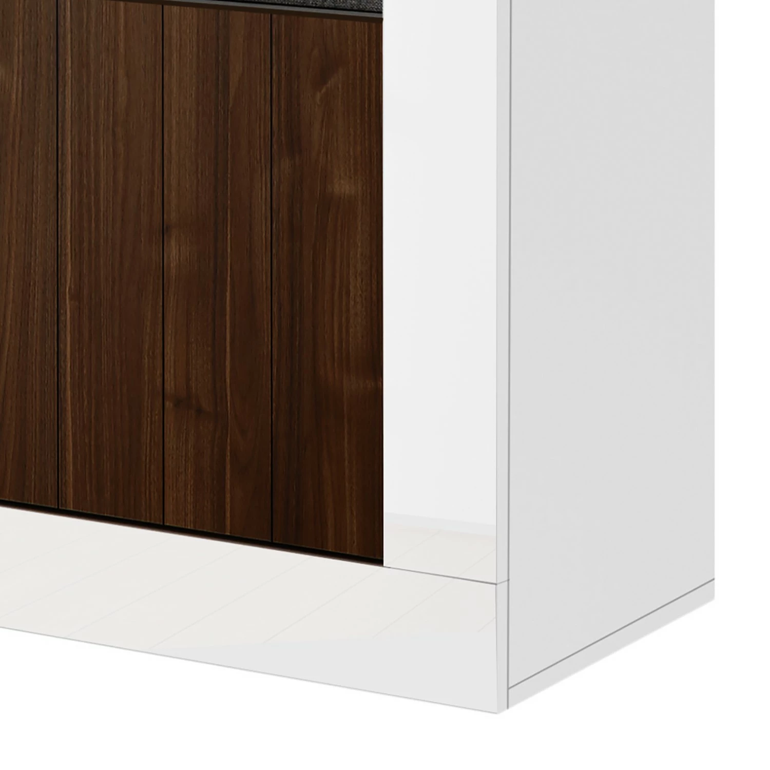 LC Spa Sideboard Urbino II - Nussbaum Dekor / Weiß 9 LC Spa Sideboard Urbino II - Nussbaum Dekor / Weiß – Bild 7