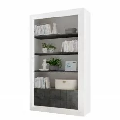 LC Spa Regal Urbino - Dunkelgrau / Weiß