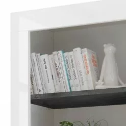 LC Spa Regal Urbino - Dunkelgrau / Weiß -Buromobel Verkaufe 1000178457 201029 09070100777 DETAILS P000000001000178457