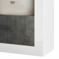 LC Spa Regal Urbino - Dunkelgrau / Weiß -Buromobel Verkaufe 1000178457 201029 09070300778 DETAILS P000000001000178457