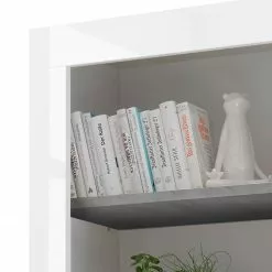 LC Spa Regal Urbino - Beton Dekor / Weiß -Buromobel Verkaufe 1000178459 201029 09075500792 DETAILS P000000001000178459