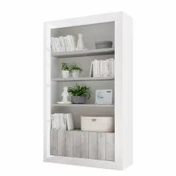 LC Spa Regal Urbino - Hellgrau / Weiß