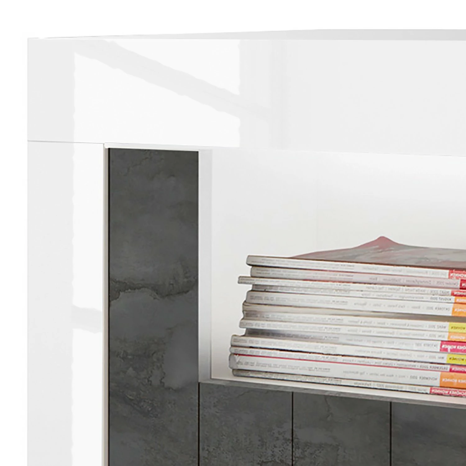 LC Spa Kommode Urbino - Dunkelgrau / Weiß 7 LC Spa Kommode Urbino - Dunkelgrau / Weiß – Bild 5