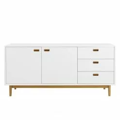 Tenzo Sideboard Svea II - Weiß / Eiche Dekor -Buromobel Verkaufe 1000179426 210728 10150400045 DETAILS P000000001000179426