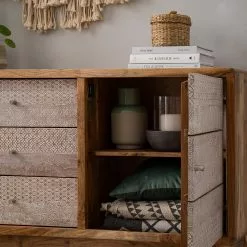 Ars manufacti Sideboard Buuda - Akazie massiv - Ecru / Akazie -Buromobel Verkaufe 1000182064 200227 06193200031 MOOD DETAILS P000000001000182064 mood