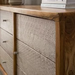 Ars manufacti Sideboard Buuda - Akazie massiv - Ecru / Akazie -Buromobel Verkaufe 1000182064 200227 06193300033 MOOD DETAILS P000000001000182064 mood