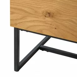 Ars Natura Sideboard Nozza II - Echtholzfurnier - Eiche / Schwarz -Buromobel Verkaufe 1000182814 200214 14501900008 DETAILS P000000001000182814