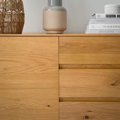 Ars Natura Sideboard Nozza II - Echtholzfurnier - Eiche / Schwarz -Buromobel Verkaufe 1000182814 200306 14374700004 MOOD DETAILS P000000001000182814 mood