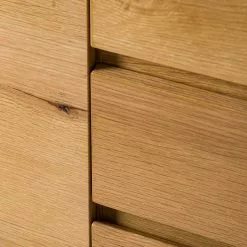 Ars Natura Sideboard Nozza I - Echtholzfurnier - Eiche / Schwarz -Buromobel Verkaufe 1000182824 200214 14501900044 DETAILS P000000001000182824