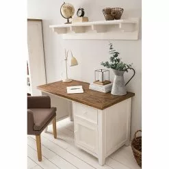 Maison Belfort Schreibtisch Balignton - Kiefer massiv - Weiß 14 Maison Belfort Schreibtisch Balignton - Kiefer massiv - Weiß -Buromobel Verkaufe 1000183856 211116 12531100201 MOOD DETAILS P000000001000183856 mood