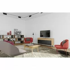 Temahome Regal One II - Eiche / Schwarz -Buromobel Verkaufe 1000183984 190806 13222900003 MOOD DETAILS P000000001000183984 mood