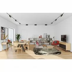 Temahome Regal One II - Eiche / Schwarz -Buromobel Verkaufe 1000183984 190806 13222900004 MOOD DETAILS P000000001000183984 mood