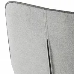 Fredriks Bürodrehstuhl Skabu - Webstoff / Metall - Chrom - Grau -Buromobel Verkaufe 1000184188 200207 09400300006 DETAILS P000000001000184188