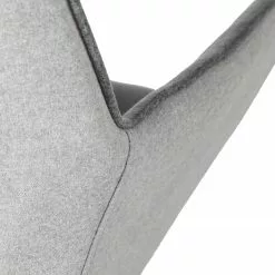 Fredriks Bürodrehstuhl Skabu - Webstoff / Metall - Chrom - Grau -Buromobel Verkaufe 1000184188 200207 09400300007 DETAILS P000000001000184188