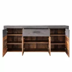 Trendteam Sideboard Indy - Altholz Pinie Dekor / Vintage Grau -Buromobel Verkaufe 1000185525 190905 12593600108 DETAILS P000000001000185525