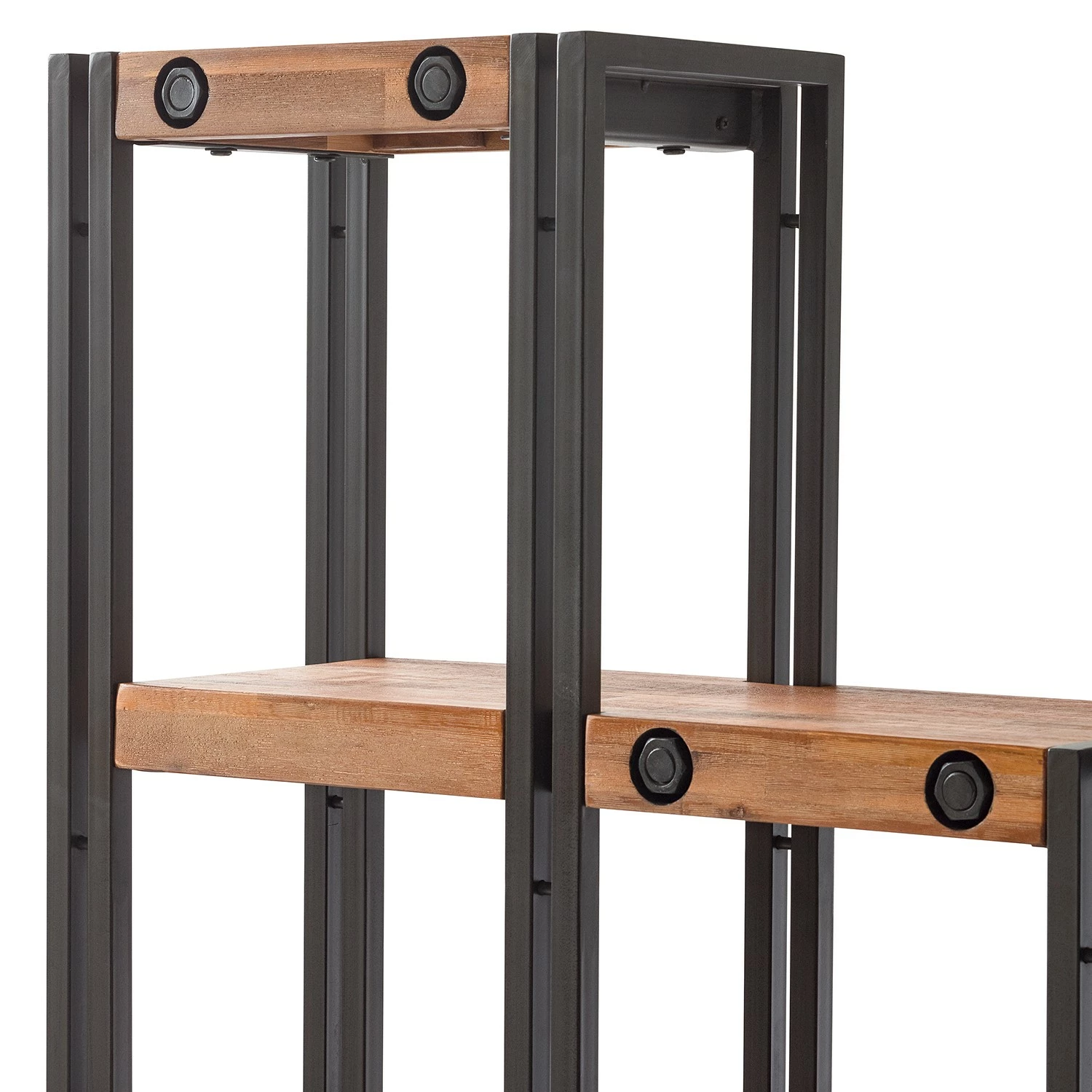 Ars manufacti Stufenregal Manchester - Akazie massiv / Metall - Akazie / Anthrazit 11 Ars manufacti Stufenregal Manchester - Akazie massiv / Metall - Akazie / Anthrazit – Bild 9