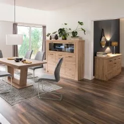 Naturoo Sideboard Mendes - Balkeneiche Dekor / Anthrazit -Buromobel Verkaufe 1000187560 190920 09480400050 MOOD DETAILS P000000001000187560 mood