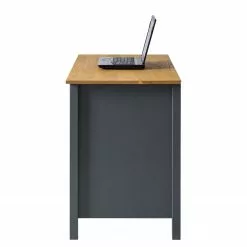 Maison Belfort Schreibtisch Rivery - Kiefer massiv - Anthrazit -Buromobel Verkaufe 1000187583 200205 11113400094 DETAILS P000000001000187583