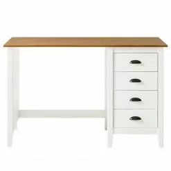 Maison Belfort Schreibtisch Rivery - Kiefer massiv - Weiß 22 Maison Belfort Schreibtisch Rivery - Kiefer massiv - Weiß -Buromobel Verkaufe 1000187585 200205 11113400111 DETAILS P000000001000187585