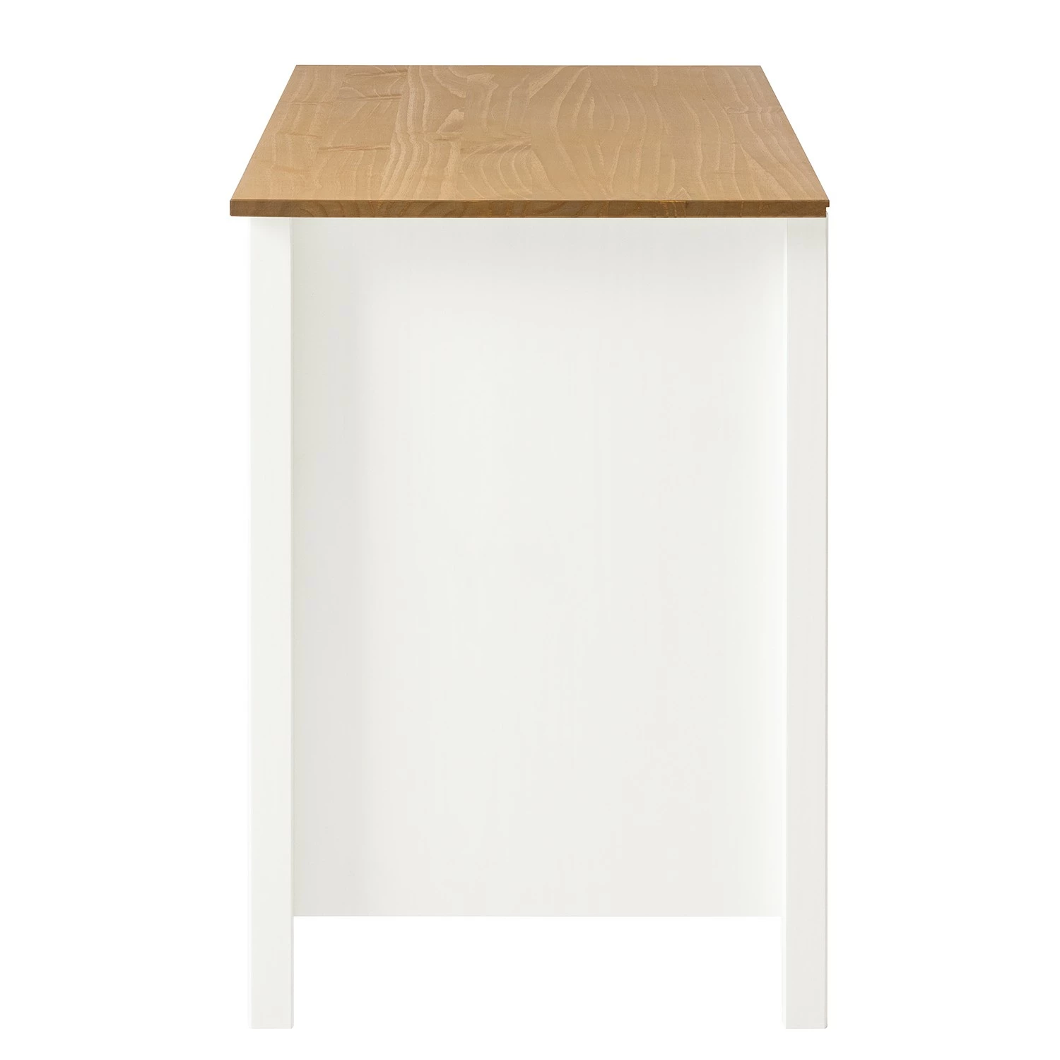 Maison Belfort Schreibtisch Rivery - Kiefer massiv - Weiß 11 Maison Belfort Schreibtisch Rivery - Kiefer massiv - Weiß – Bild 9