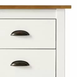 Maison Belfort Schreibtisch Rivery - Kiefer massiv - Weiß 30 Maison Belfort Schreibtisch Rivery - Kiefer massiv - Weiß -Buromobel Verkaufe 1000187585 200205 11113500117 DETAILS P000000001000187585