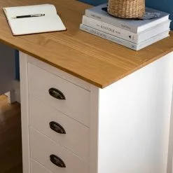 Maison Belfort Schreibtisch Rivery - Kiefer massiv - Weiß 27 Maison Belfort Schreibtisch Rivery - Kiefer massiv - Weiß -Buromobel Verkaufe 1000187585 200312 14522800042 DETAILS P000000001000187585