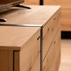 GWINNER Sideboard Style - Echtholzfurnier / Metall - Eiche / Anthrazit -Buromobel Verkaufe 1000188721 190926 06085100031 DETAILS P000000001000188721