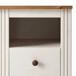 Maison Belfort Schreibtisch Lillehammer - Kiefer massiv - Kiefer Weiß / Kiefer Honig -Buromobel Verkaufe 1000188926 200218 06185000020 DETAILS P000000001000188926