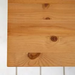 Maison Belfort Schreibtisch Lillehammer - Kiefer massiv - Kiefer Weiß / Kiefer Honig -Buromobel Verkaufe 1000188926 200529 12071900017 DETAILS P000000001000188926