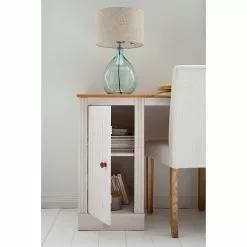 Maison Belfort Schreibtisch Lillehammer - Kiefer massiv - Kiefer Weiß / Kiefer Honig -Buromobel Verkaufe 1000188926 200529 13375900002 DETAILS P000000001000188926