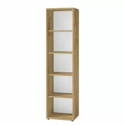 Germania Büroset Monteria III (2-teilig) - Glas - Weiß / Eiche Navarra Dekor -Buromobel Verkaufe 1000189538 191022 12045300101 DETAILS P000000001000189538